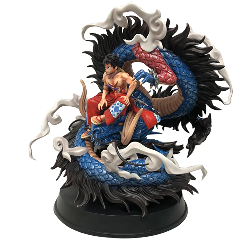 One Piece Anime Model Gk Luffy Vs Kaido Action Figure Pvc Exquisite Quality Statue Collection Toy Desktop Decoration Figma