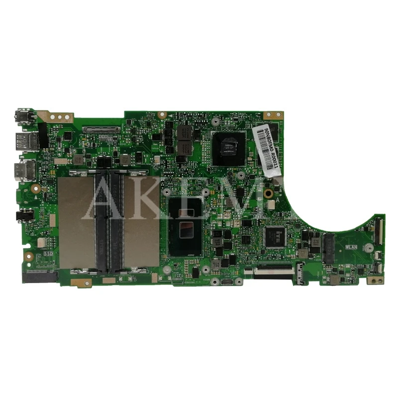 Akemy X510UR для For Asus X510U X510UN X510URR X510UQ Laotop материнская плата W/ I7 7500U GT930MX|Материнские