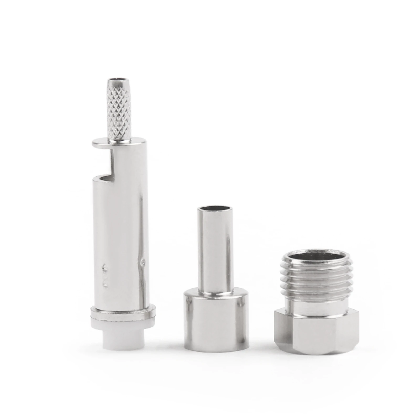 

Artudatech 10Pcs FME Female Jack Straight Crimp Connector For RG174 RG178 RG316 LMR100 Plug Parts