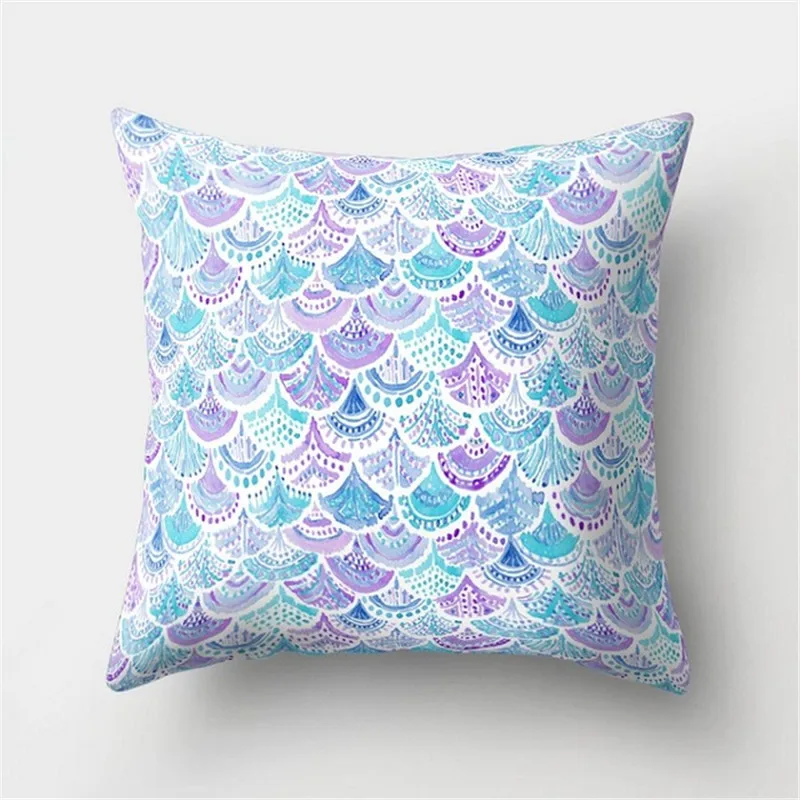 Рождественские мягкие наволочки Русалка скумбрия наволочка для подушки спальни