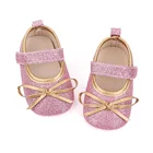 Обувь для новорожденных девочек обувь из искусственной кожи обувь для первых шагов с большим бантом Летняя обувь принцессы обувь для вечерние ринки свадьбы обувь для маленьких девочек