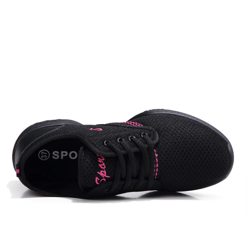 Женские кроссовки для джазовых танцев спортивная обувь девочек женские сетчатые