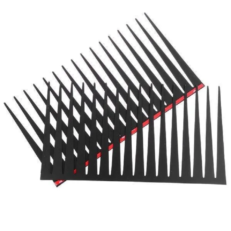 

3D Charming Black False Eyelashes Fake Eye Lash Sticker Car Headlight Decoration Funny Decal 1Pair