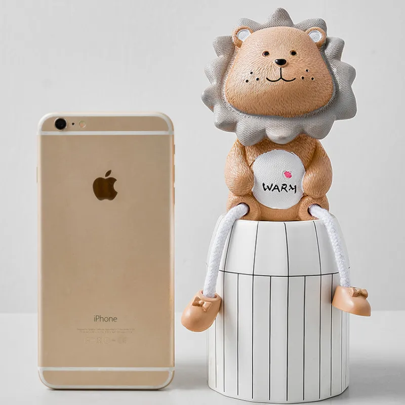 Аксессуары для украшения дома милая кукла из смолы с героями мультфильмов