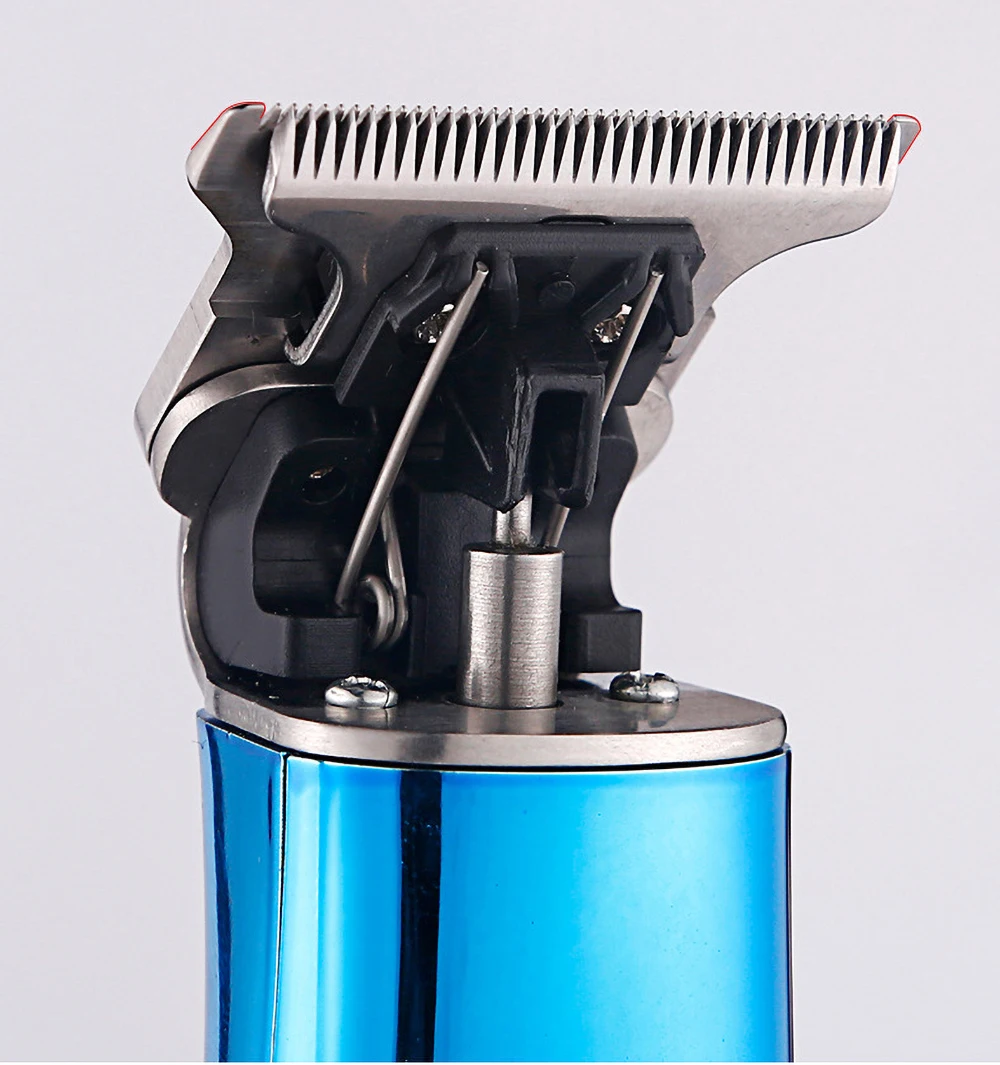 Беспроводная профессиональная машинка для стрижки волос и бороды с USB-зарядкой для мужчин.