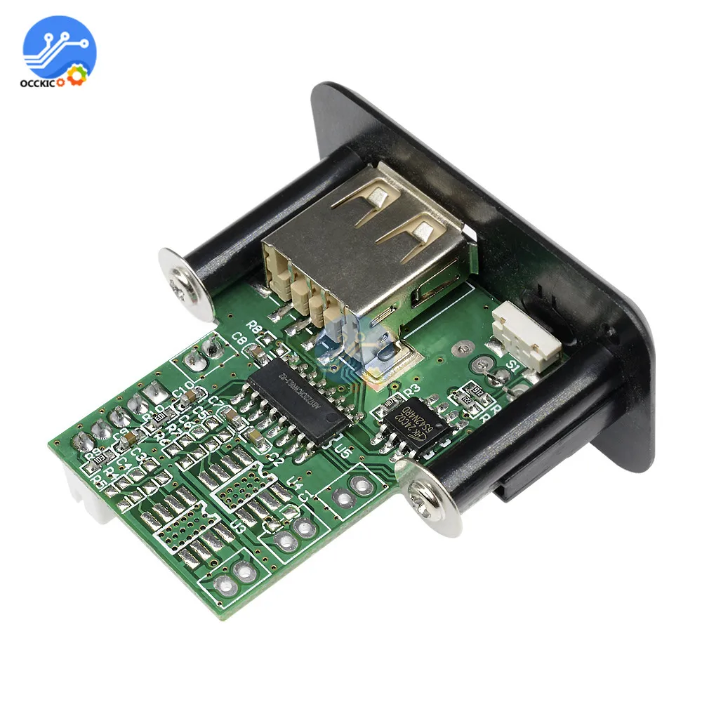 5 в 12 В мини MP3 детектор проигрывателя модуль с USB TF WAV без потерь декодирования Diy Kit