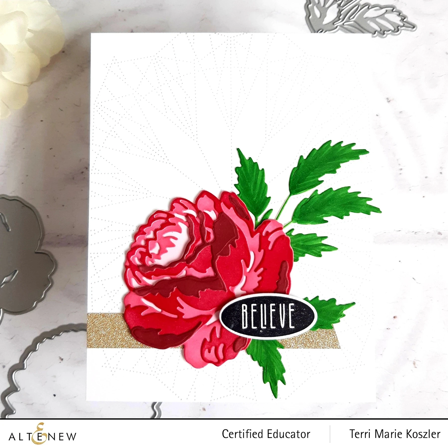 

Metal Cutting Dies Antique Rose Scrapbooking Steel Craft Cut Embossing Paper Card Album Stencil