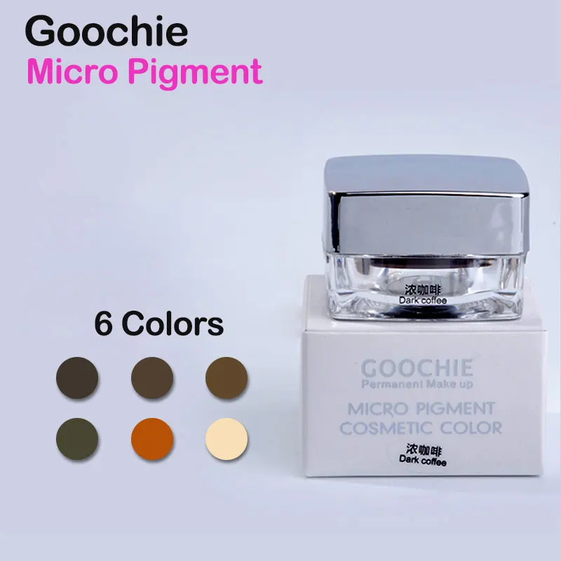 Профессиональный Goochie оригинальный Перманентный макияж микроблейдинг бровей