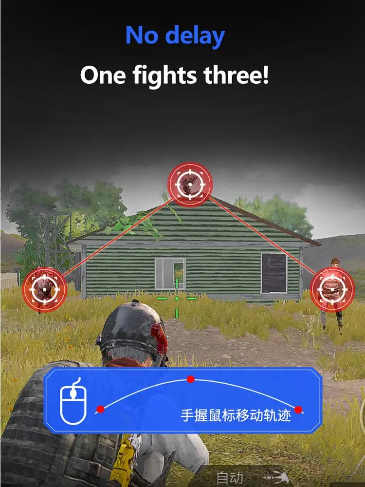 PUBG Gamepad клавиатура конвертер мыши Bluetooth BattleDock мобильных игр для FPS таких как COD AOV