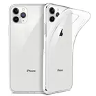 Прозрачный силиконовый чехол для iPhone 12 11 Pro Max SE 2020, ультратонкий прозрачный мягкий чехол из ТПУ для iPhone XR X XS Max 7 8 6 6S Plus