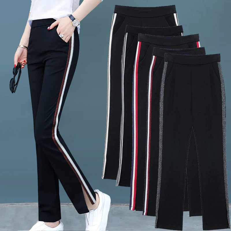 Брюки женские прямые с завышенной талией демисезонные 2020 | Женская одежда