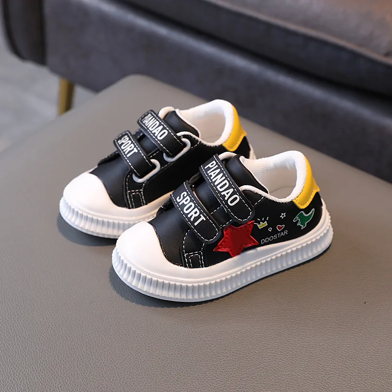 

Kids Sneakers 2021 Autumn Boys Girls Fashion Brand Sports Running Shoes Soft Sole Flats Tennis Basket Baby Toddler Shoes
