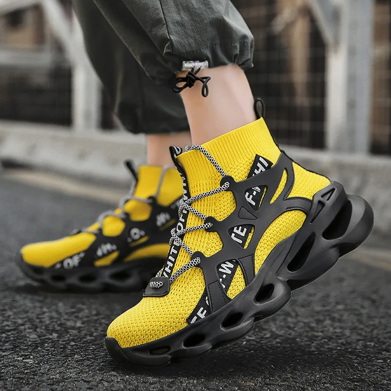 

Кроссовки мужские сетчатые на шнуровке, винтажные дышащие легкие кеды, повседневная обувь, весна-лето