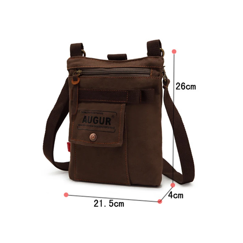 

Bestform Leisure Canvas Wear Resistant Men Small Bags Messenger Bag 2021 New Vintage Solid Color Shoulder & Crossbody Bags
