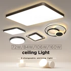Современный потолочный светодиодный светильник, комнатное освещение, декоративное освещение, ультратонкий Светодиодный потолочный светильник для гостиной, кухни
