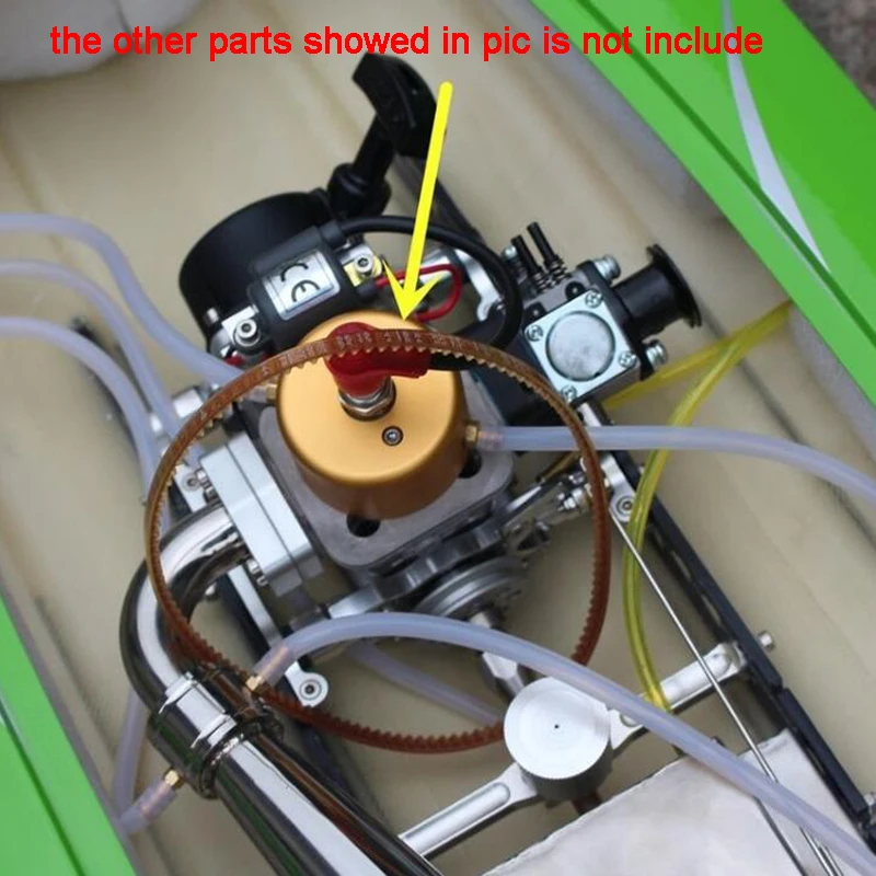 10 шт. бензиновые лодки с зубчатым ремнем стартер двигателя маховик для модели