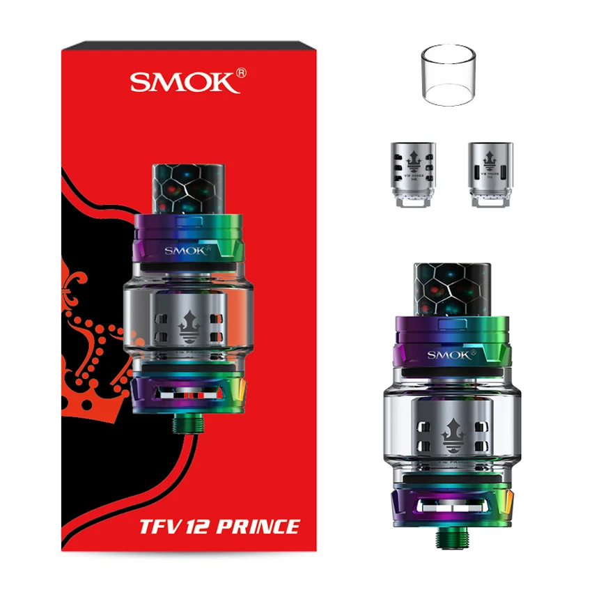 7 colorV12princetank SMOK X-priv комплект с 8 мл TFV12 Prince Tank Vaporizer 225 Вт X priv Mod электронная сигарета SMOK VAPE Kit VS G-priv 2 - Цвет: 7 colorV12princetank