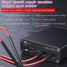 MasterXu I2C DL-02S 30A Welding pen Short circuit repair instrument 18650 Battery Welding Work for Electric Welding Mobile Phone