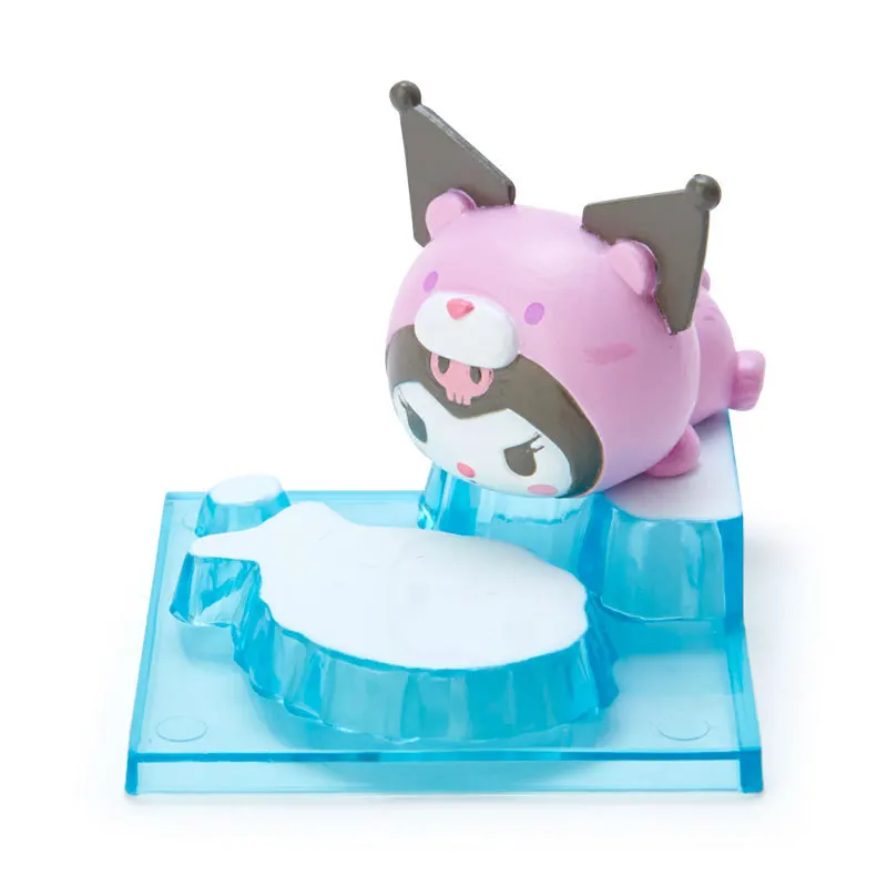 Sanrio Аниме фигурки Мелодия КТ Кот Коричный помпон пурин кавайная летняя ледяная