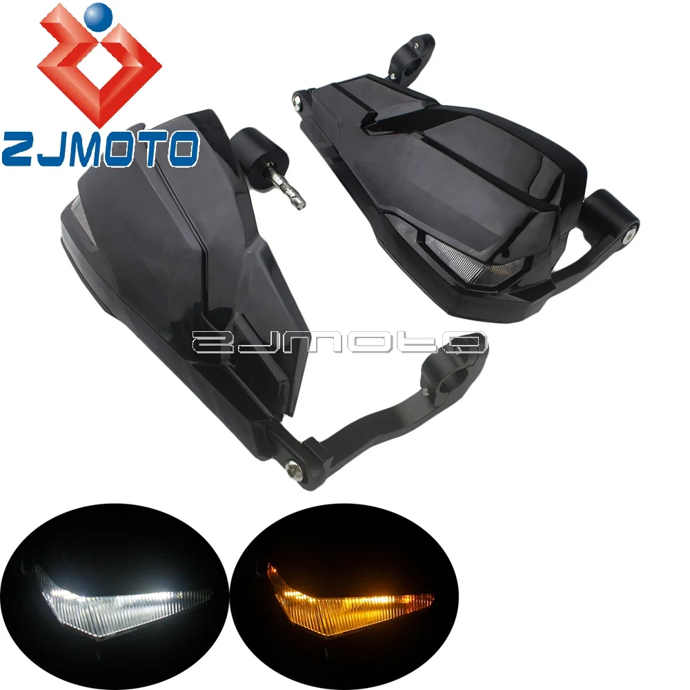 Motorcycle Handguard Protectors For BMW R1200GS LC ADV F700GS F800GS F800R F650GS LED Turn Signals Running Light Handguards | Автомобили и
