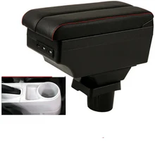 For Honda CR-Z CRZ armrest box central content box interior Armrests Storage car-styling accessories part with USB