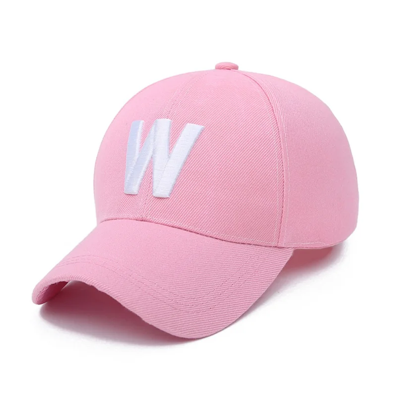 

Men Women Baseball Cap Cotton W Embroidery Adjustable Outdoor Sport Plain Sun Hat -MX8