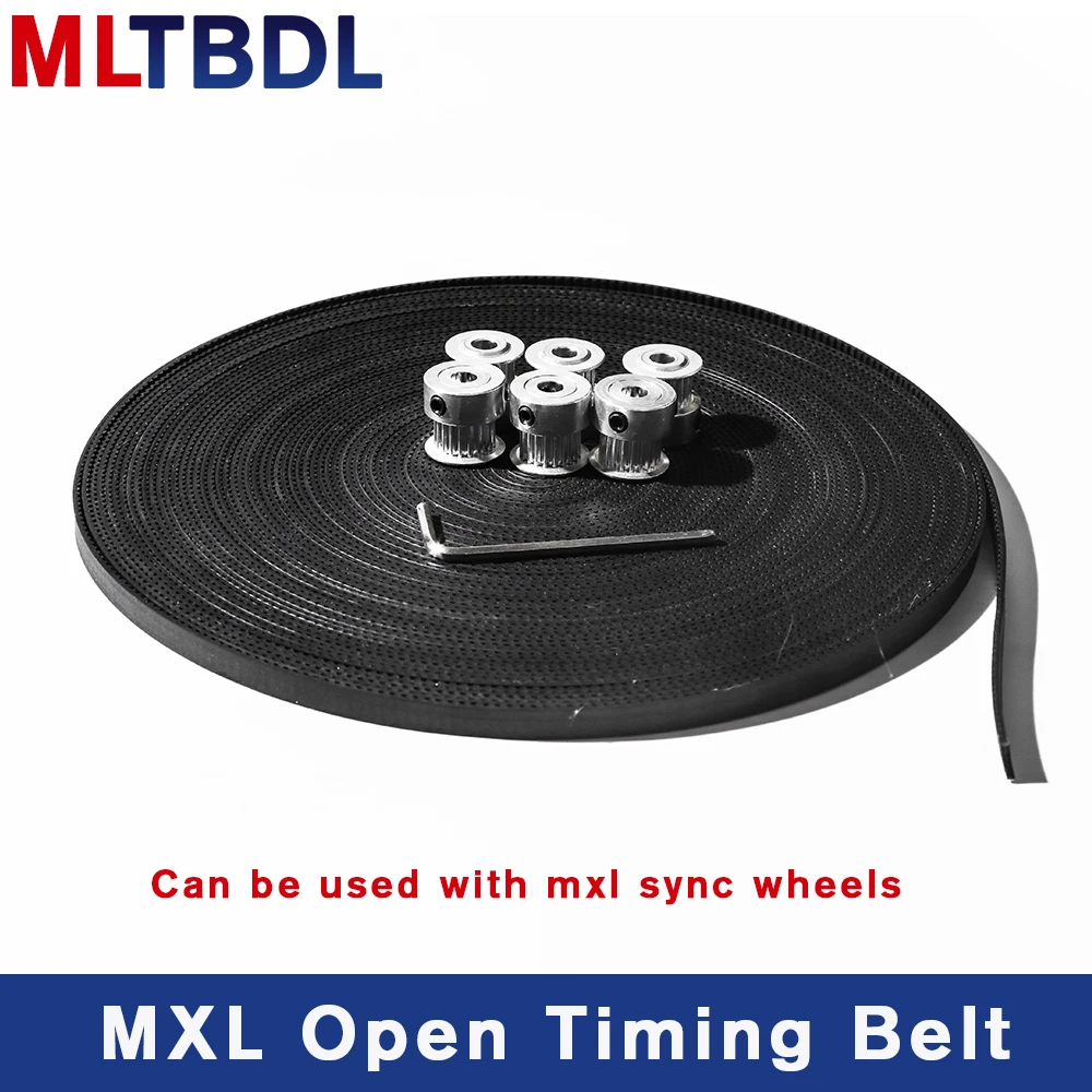 Ремень синхронный MXL для лазерного станка с ЧПУ ширина 2 032 мм 6 10 мм|Передаточные