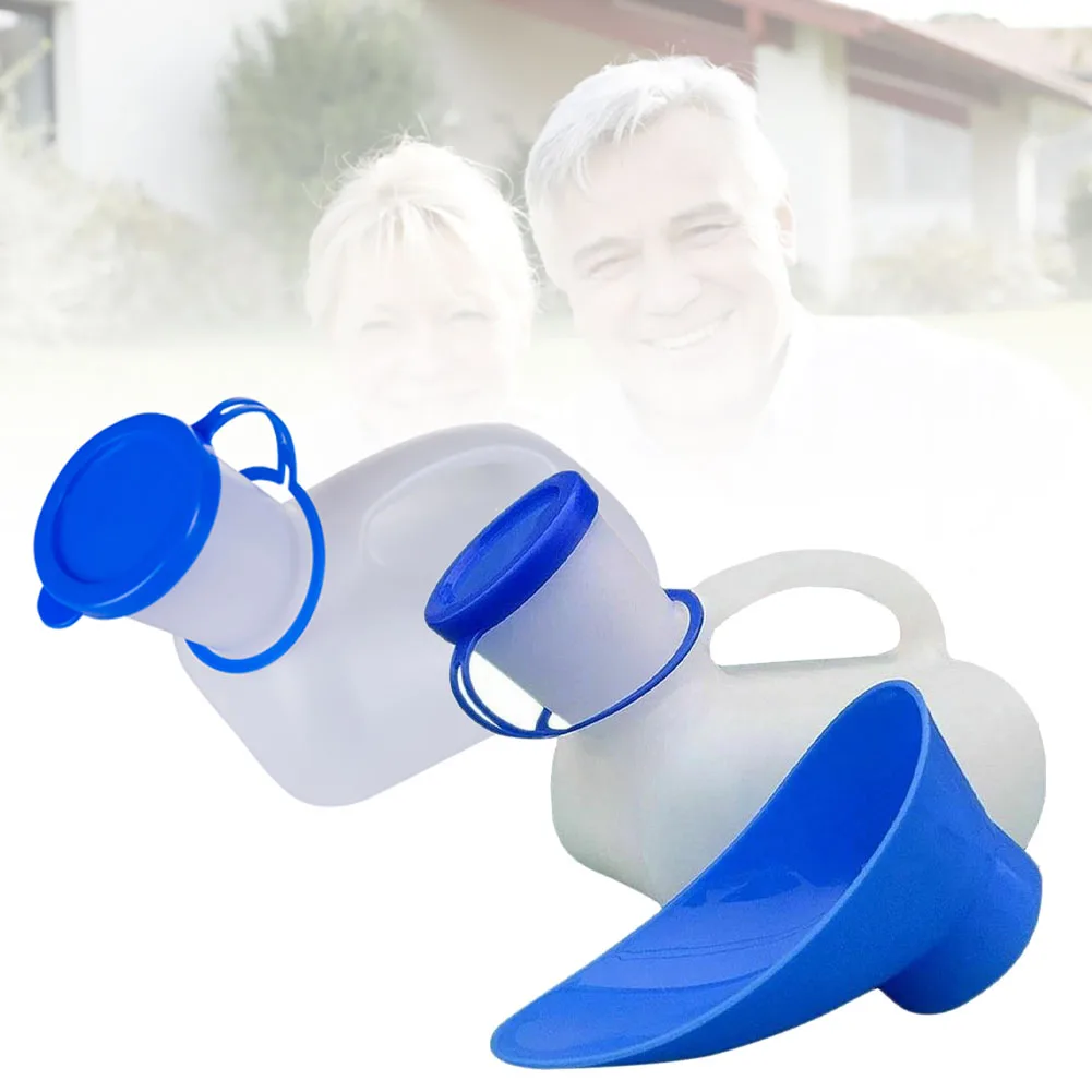 1000 мл унисекс с кисточкой Больничная Pee бутылка писсуар Кемпинг путешествия