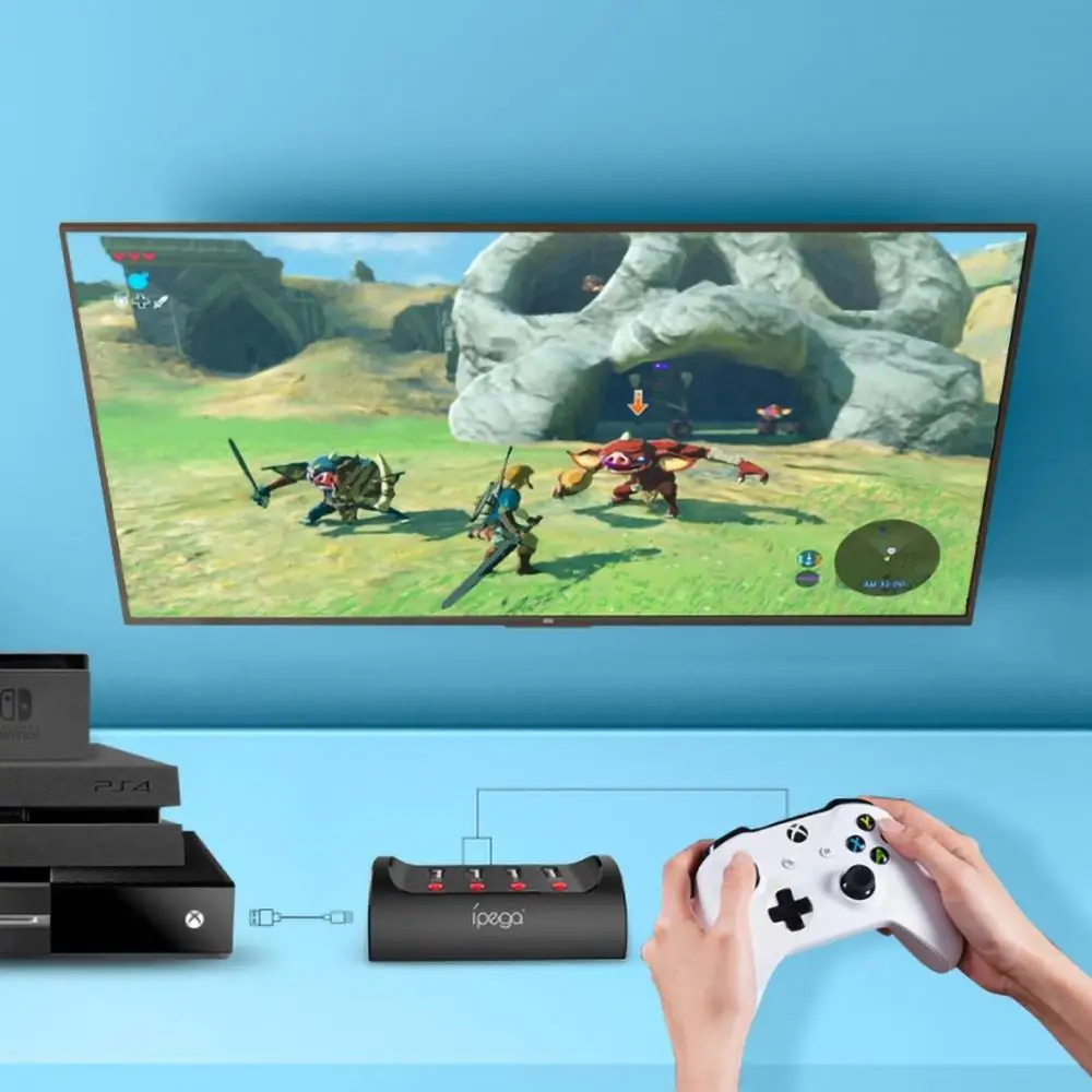 Мышь Клавиатура USB адаптер FPS игры конвертер для PS4 Xbox One Switch | Электроника