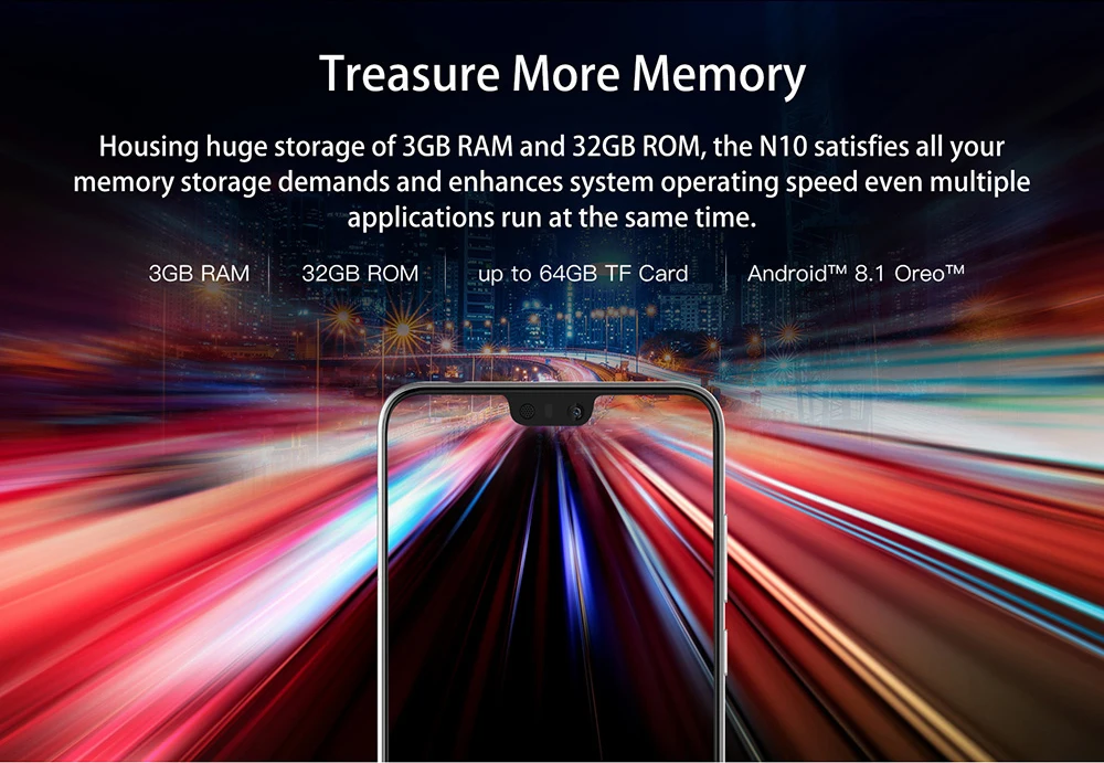 DOOGEE N10 мобильный телефон 19:9 дисплей 16 МП фронтальная камера Восьмиядерный Dual SIM 3 ГБ 32 ГБ 5,84 ''FHD+ 3360 мАч Android 8,1 4G LTE телефон