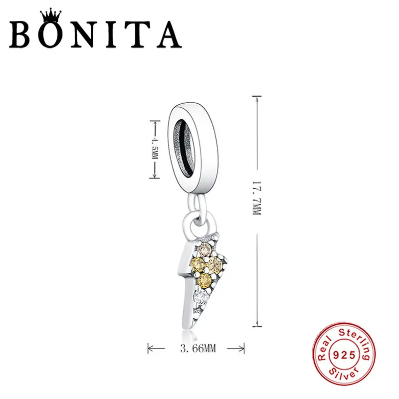 Подвески из стерлингового серебра 925 пробы оригинальные подвески в форме шарма