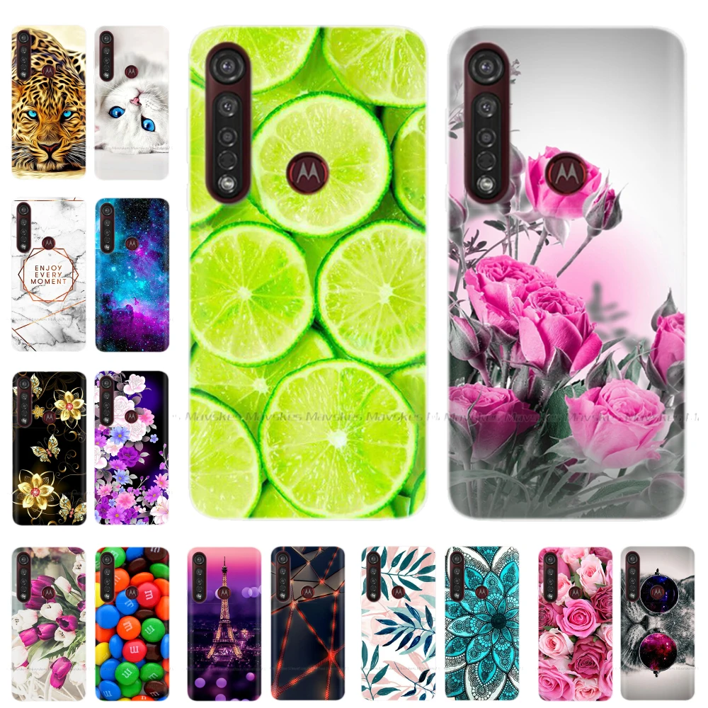 Чехол для Motorola Moto G8 Plus мягкий силиконовый чехол из ТПУ телефона Play One