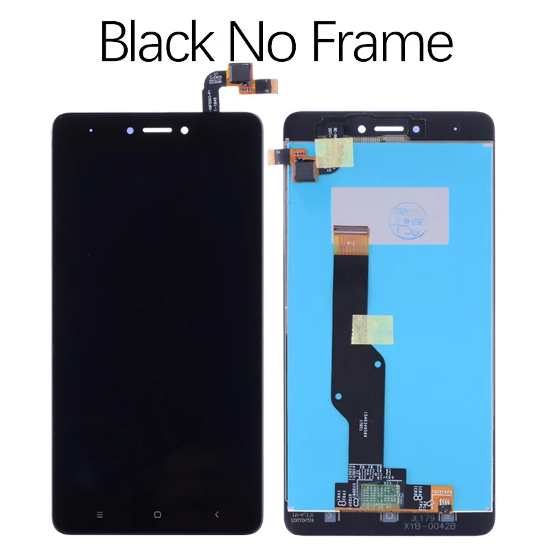 No Frame Black Snapdragon 625 Дисплей для XIAOMI Redmi Note 4X LCD в сборе с тачскрином на рамке 5.5'' черный белый золото - Цвет: No Frame Black