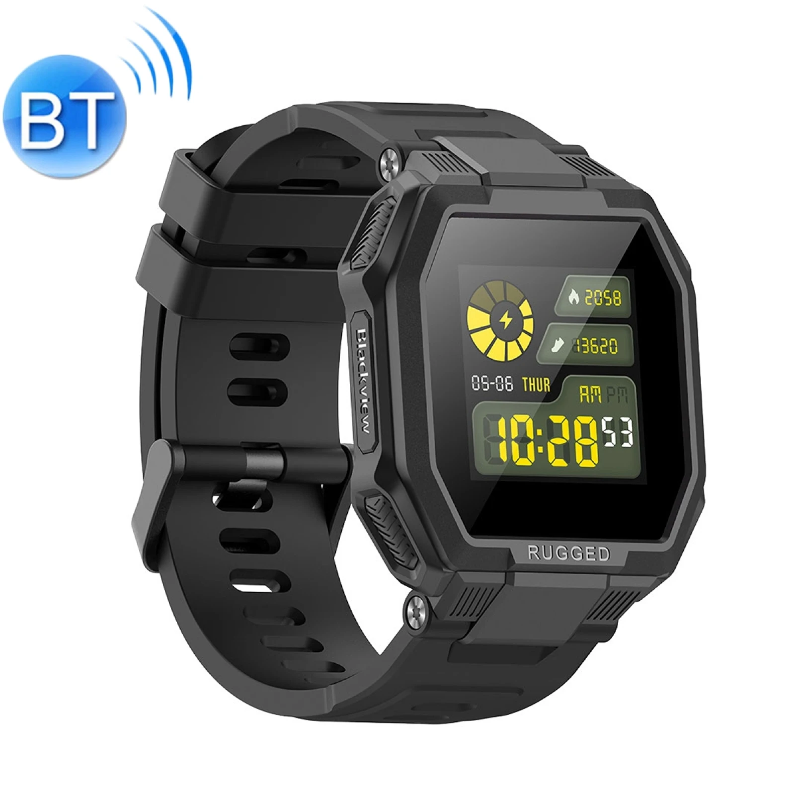 Смарт-часы Blackview R6 мужские с сенсорным экраном 1 3 дюйма IP68 пульсометром и GPS |
