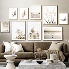 Тадж-Махал, язычок, Одуванчик, океан, стена чайки, Художественная Картина на холсте, скандинавские постеры и принты, настенные картины для декора гостиной