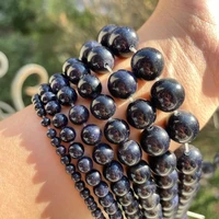 4681012mm round beads ball blue sandstone smooth stone beads for diy necklace bracelats earrings ring jewelry making 15
