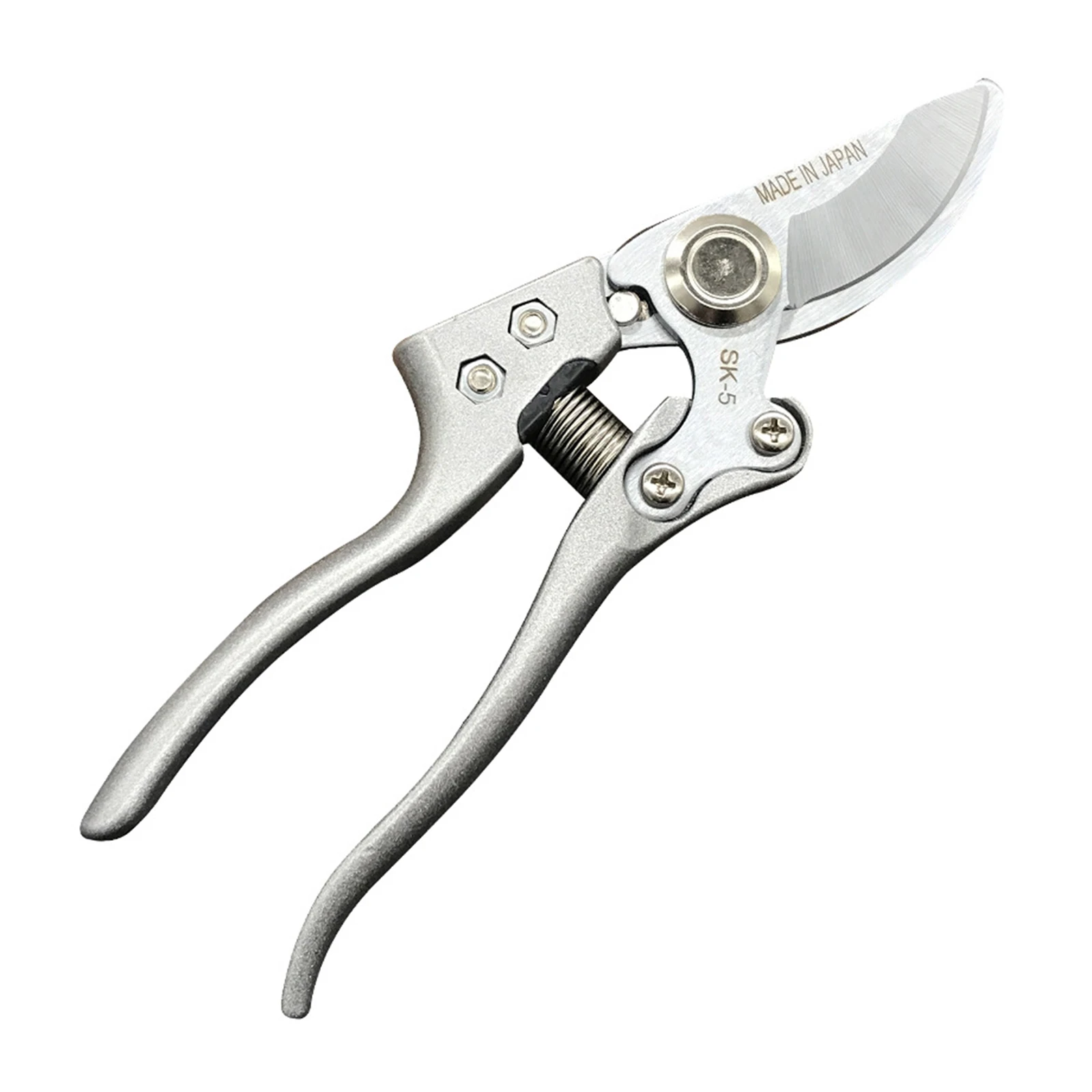 

Gardening Pruning Shears Stainless Steel Garden Shears Pruner with Curved Blades Gardening Tool Built-in spring offers