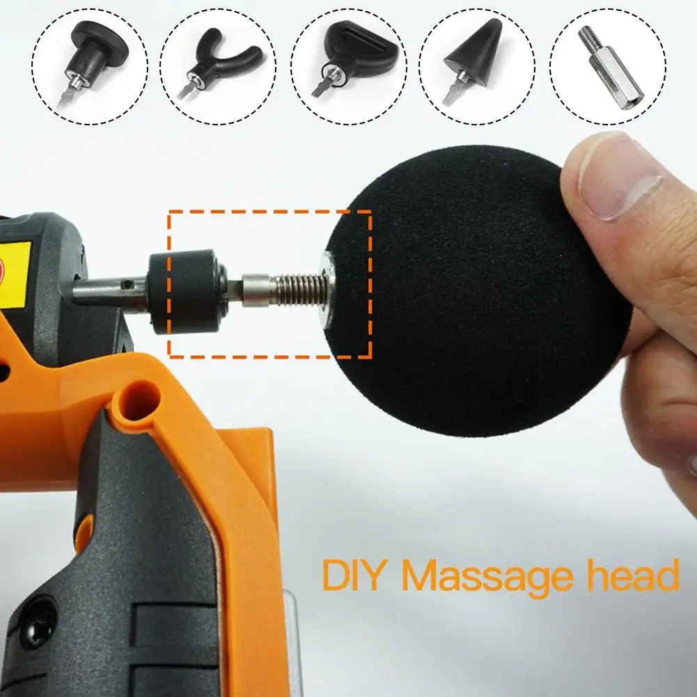 Массажная головка 8 шт. массажер аксессуар Профессиональный полиуретановый