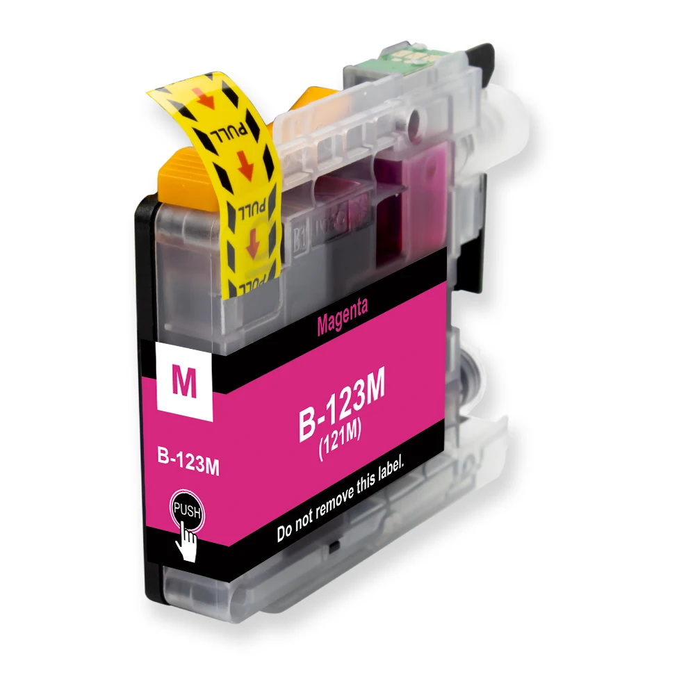 Картридж для принтера UniPlus LC121 LC123 123BK сменный картридж Brother mfc J650DW J6920DW J4710DW DCP J4110DW