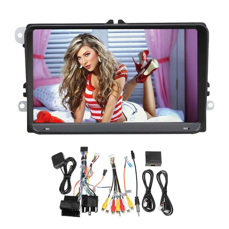 Универсальный Автомобильный мультимедийный плеер Android 8 1 2 Din автомобильный