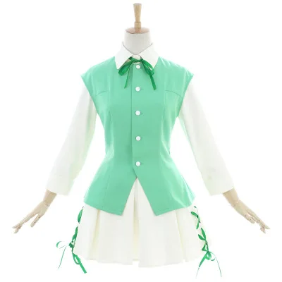 Высокое качество аниме Card Captor KINOMOTO Сакура женский косплей костюм рубашка + жилет