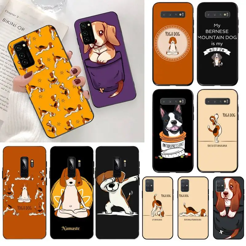 YJZFDYRM Забавный мультяшный чехол для телефона с изображением собаки Samsung S20 plus Ultra S6