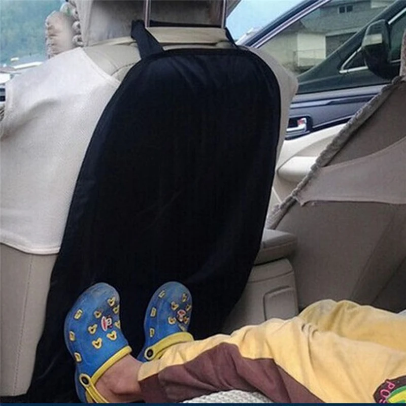 

Car Seat Cover Protector Organizer Waterproof Storage Bag Universal Car Seat Back Scuff Dirt Protect For Kid Children Kick Mat