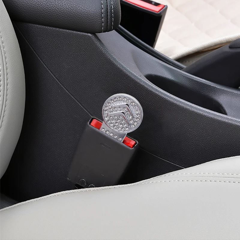

1/2pc Car Styling Safety Belt Buckle Clip Seat Belt Plug for Citroen C4 C1 C5 C3 C6 C5 C8 DS C-ELYSEE VTS Auto Accessories Goods