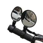 Зеркало заднего вида для горного велосипеда, широкоугольное плоское зеркало, регулируемая ручка, оборудование для верховой езды YS-BUY
