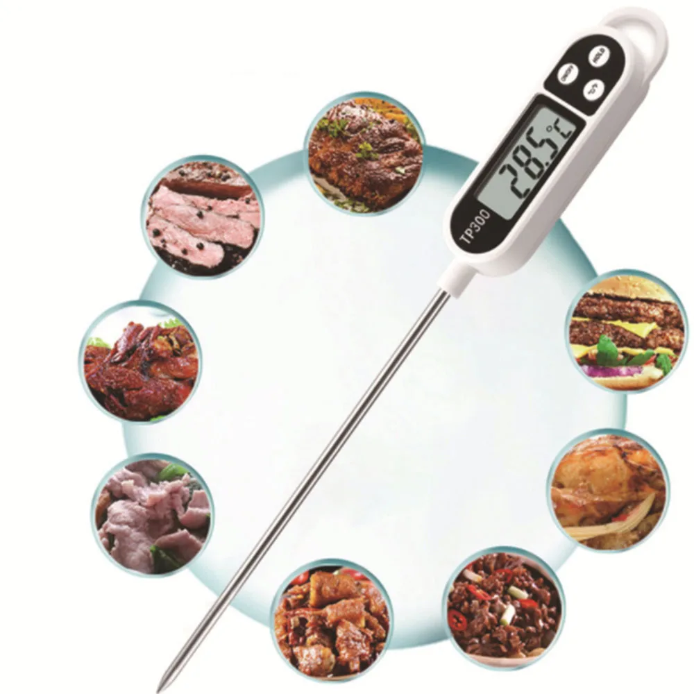 

1PCS Kitchen Digital Thermometer Meat Milk Cooking Food Candy Thermometer Oil Deep Fry BBQ Grill Smoker Thermometer