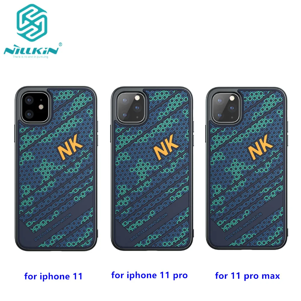 Чехол NILLKIN Striker для iPhone 11 силиконовая задняя крышка из поликарбоната Pro гладкий
