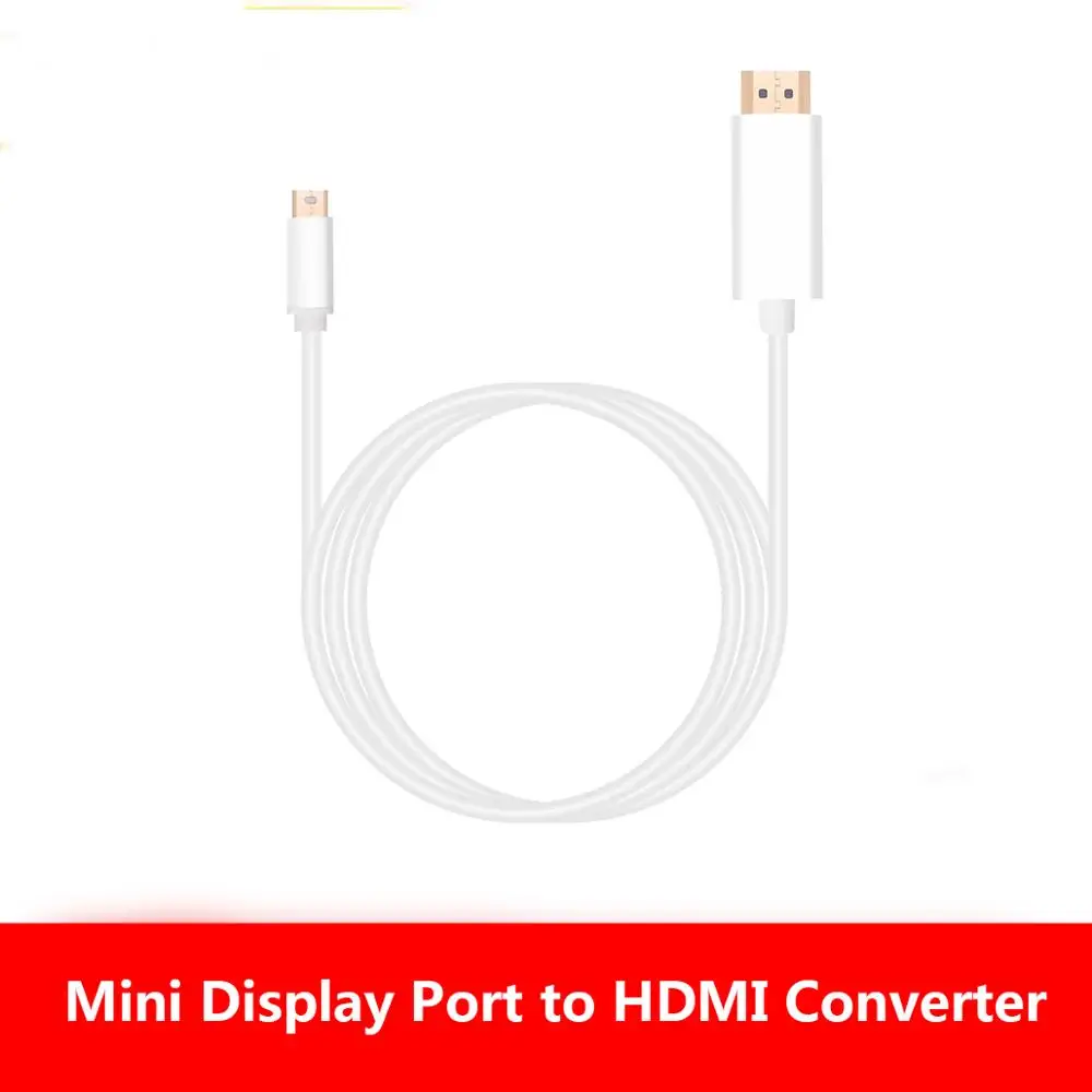 6FT 1.8M High Quality Thunderbolt Mini DisplayPort Display Port DP to HDMI Adapter Cable For Apple Mac Macbook Pro Air | Электроника