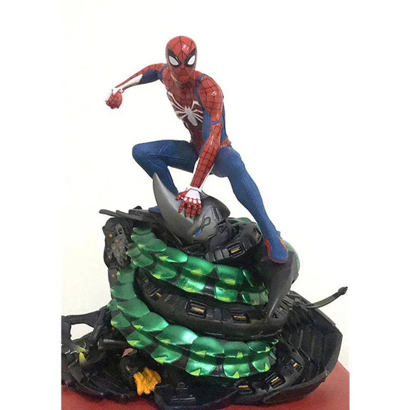 19 см Марвел Мстители паук Человек PS4 модель статуэтки экшн коллекционные игрушки
