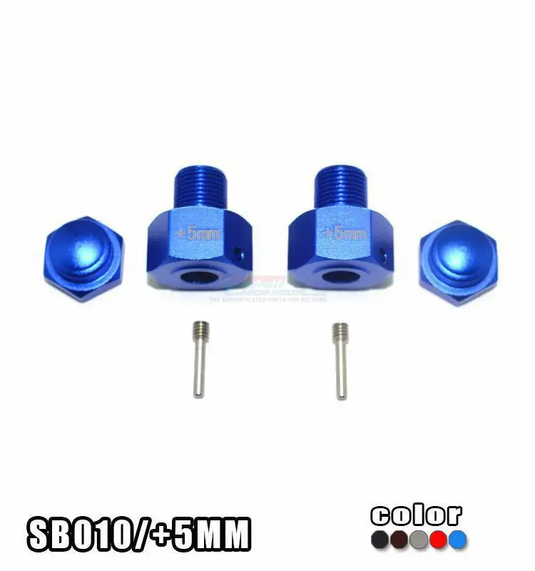 

LOSI 1:6 Super Baja Rey Aluminum Alloy Coupling Adapter Widened 5mm Hexagonal Coupling-Set SB010/+5MM